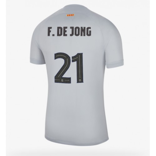 Barcelona Frenkie de Jong #21 Tredjedrakt 2022-23 Kortermet Barcelona Frenkie de Jong #21 Tredjedrakt 2022-23 Kortermet